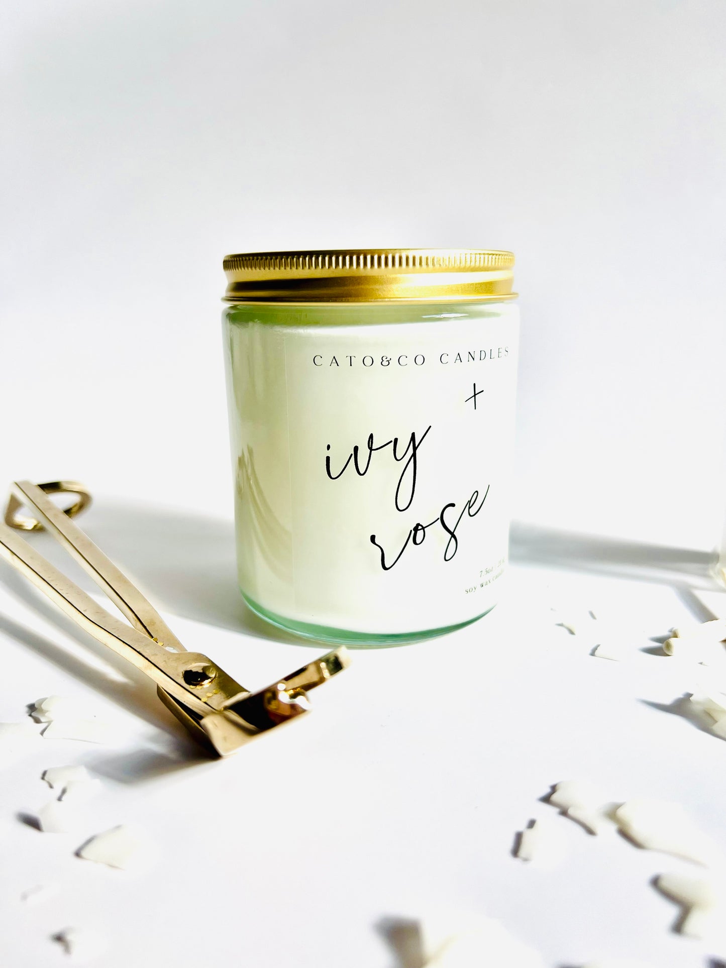 Ivy + Rose | Clear Jar Candle