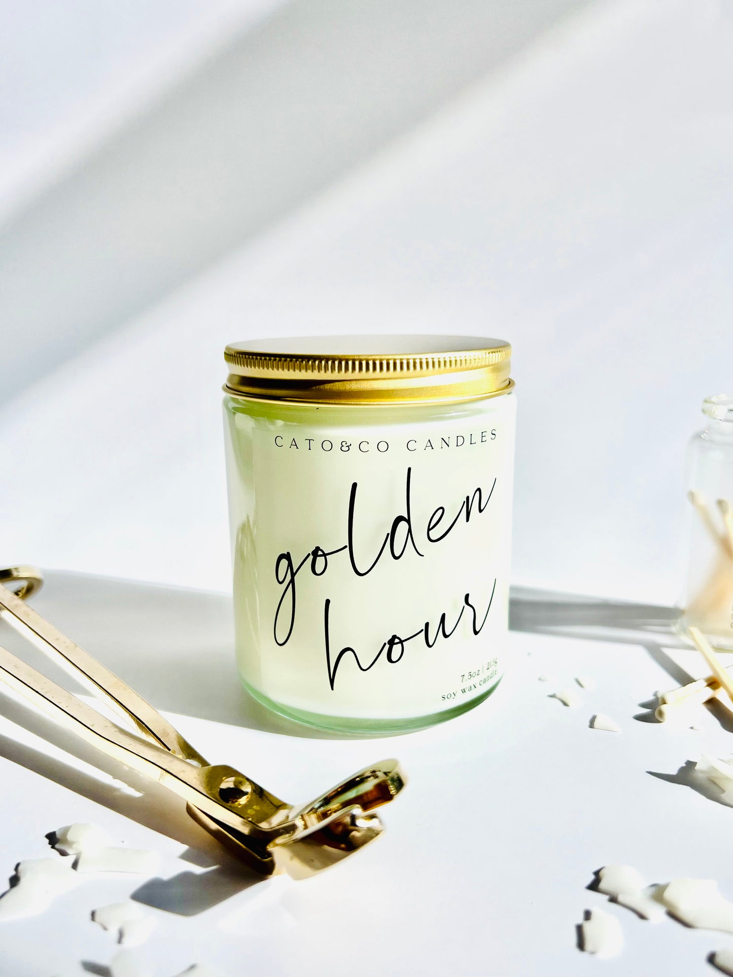 Golden Hour | Clear Jar Candle