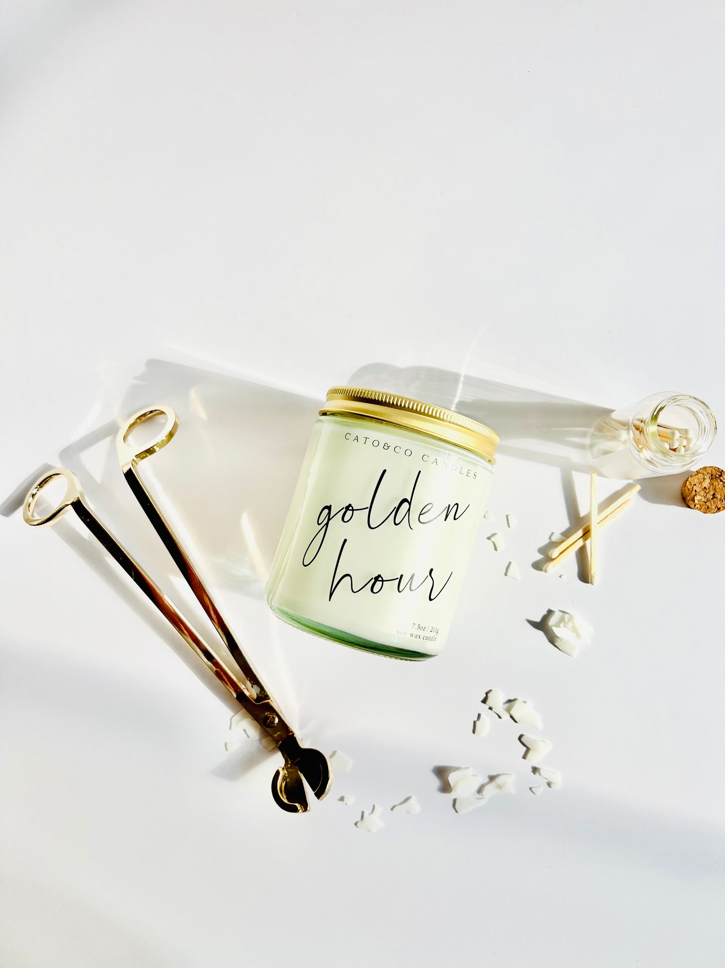 Golden Hour | Clear Jar Candle