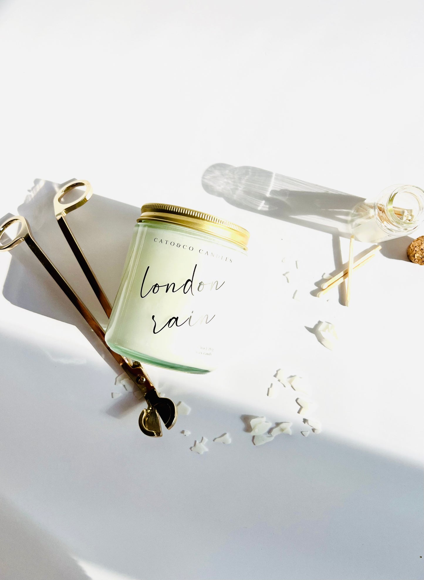 London Rain | Clear Jar Candle