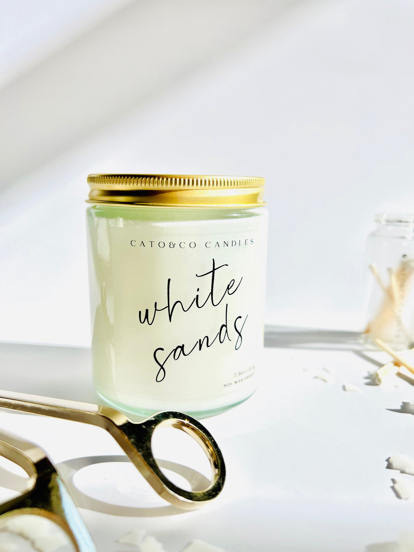 White Sands | Clear Jar Candle