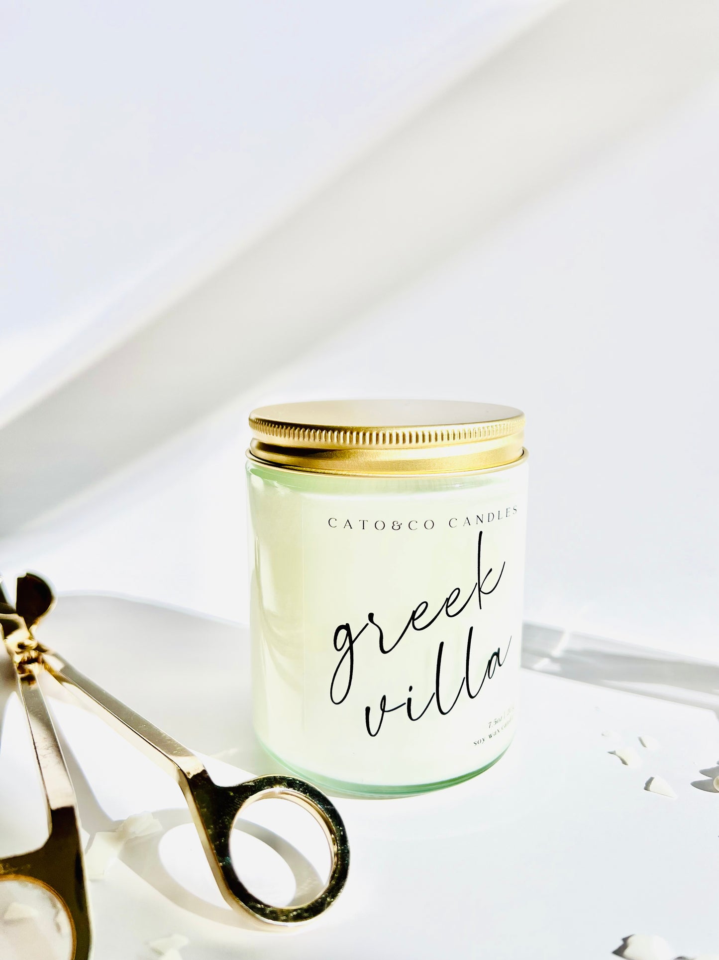 Greek Villa | Clear Jar Candle