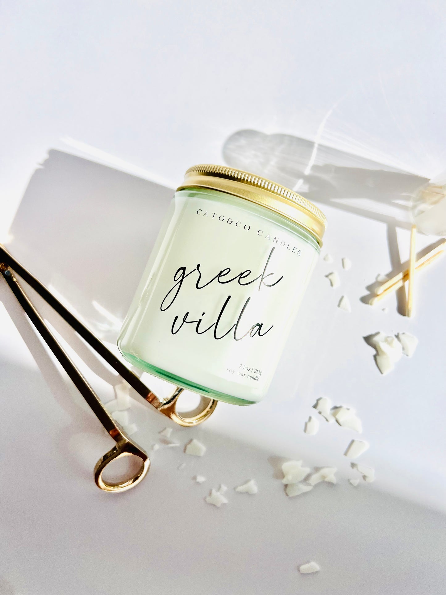 Greek Villa | Clear Jar Candle