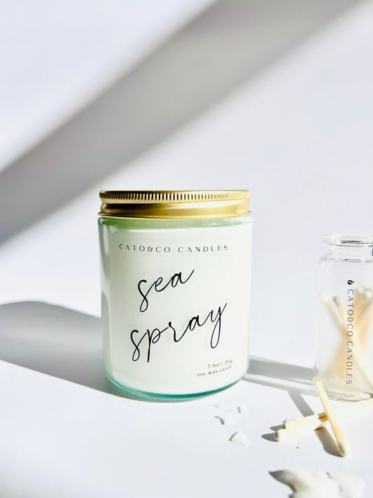 Sea Spray | Clear Jar Candle