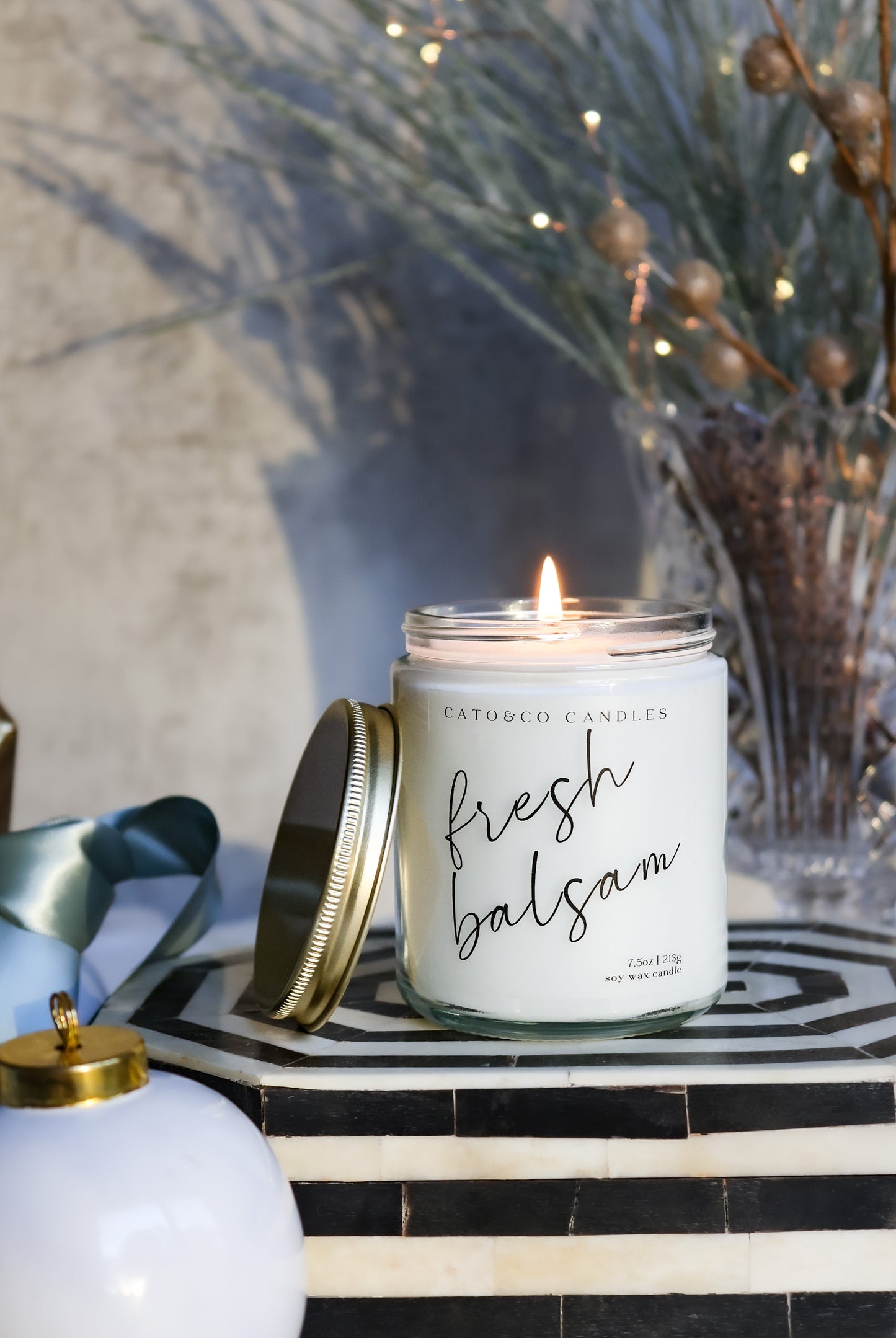 Fresh Balsam | Clear Jar Candle