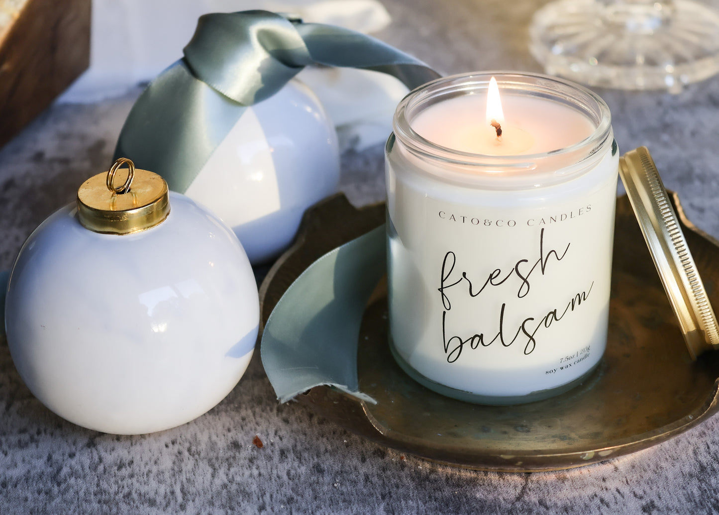 Fresh Balsam | Clear Jar Candle