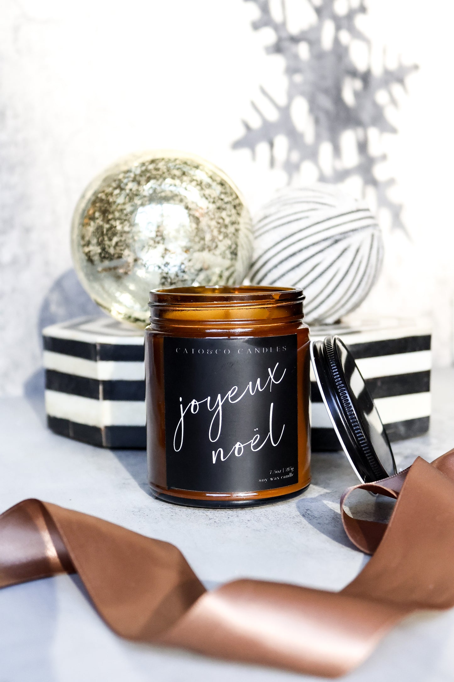 Joyeux Noël | Amber Jar Candle