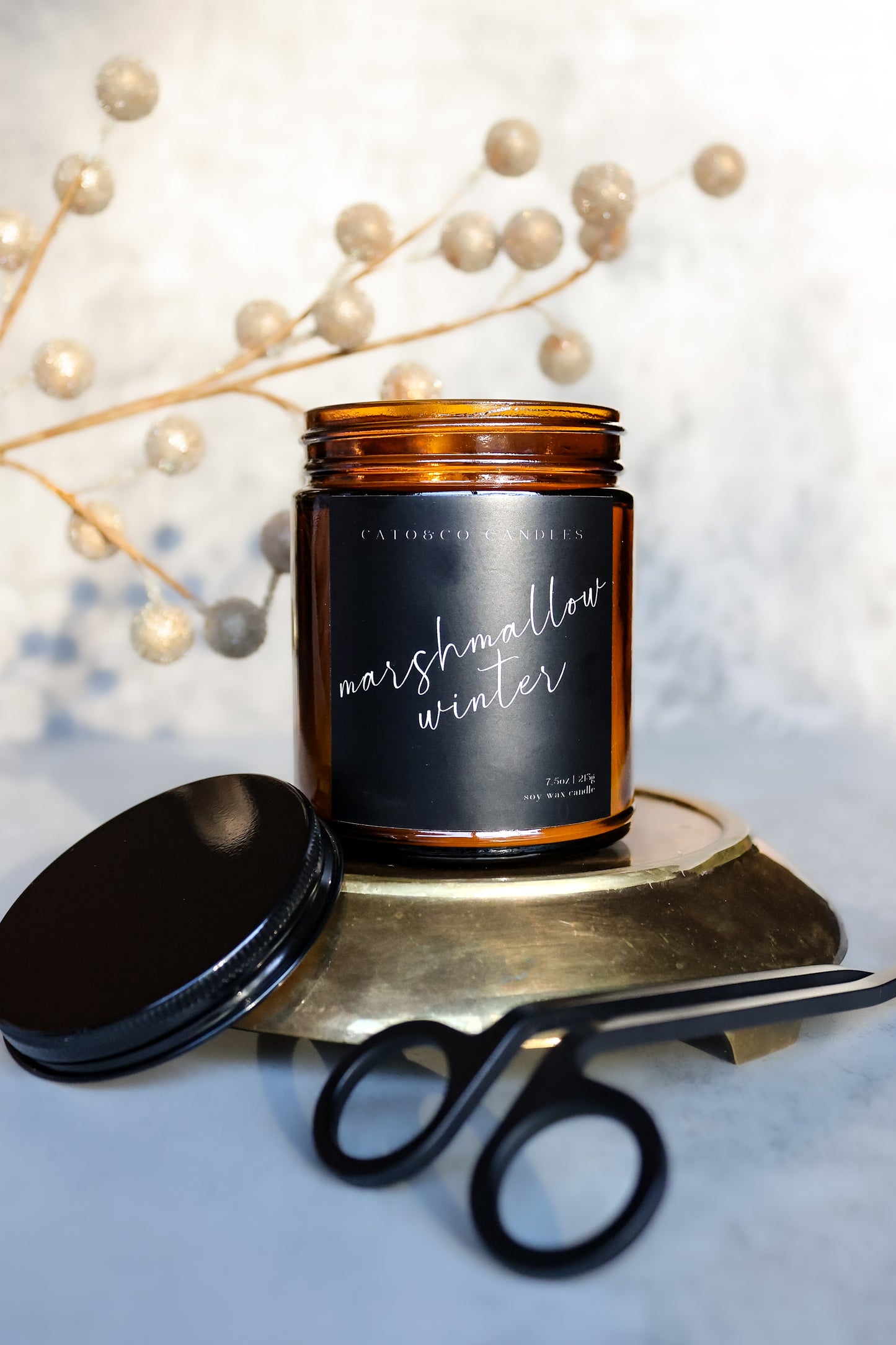 Marshmallow Winter | Amber Jar Candle