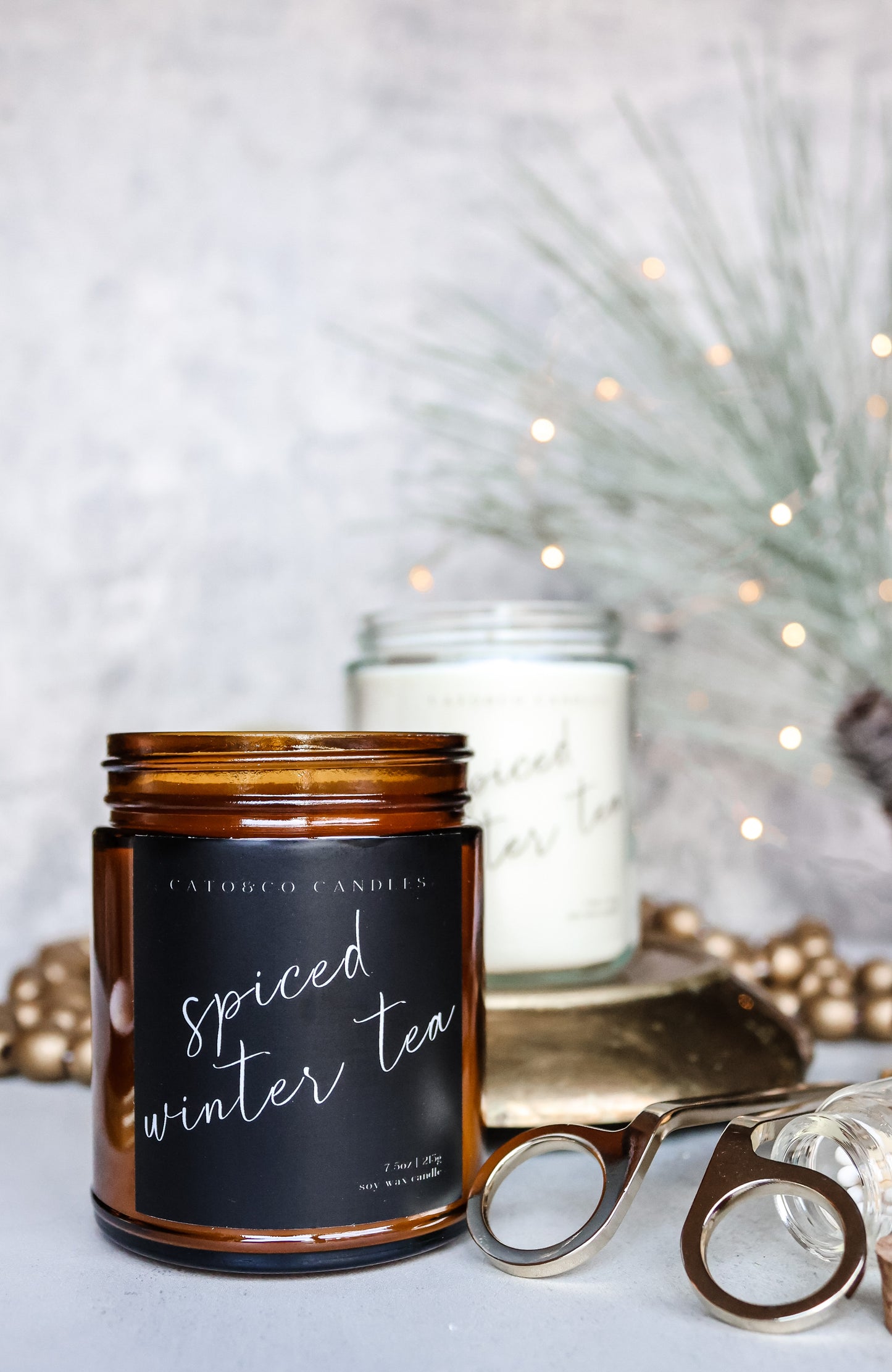 Spiced Winter Tea | Amber Jar Candle