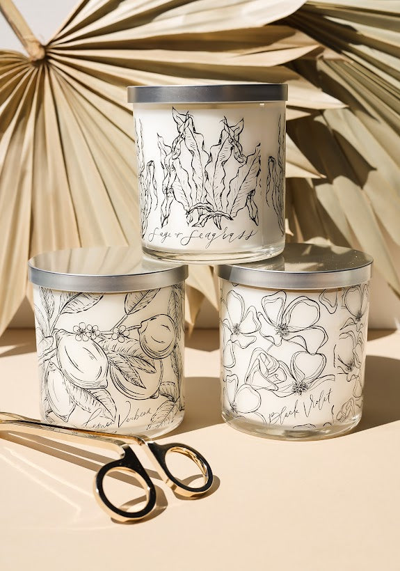 Sage + Seagrass | Classic Botanical Candle