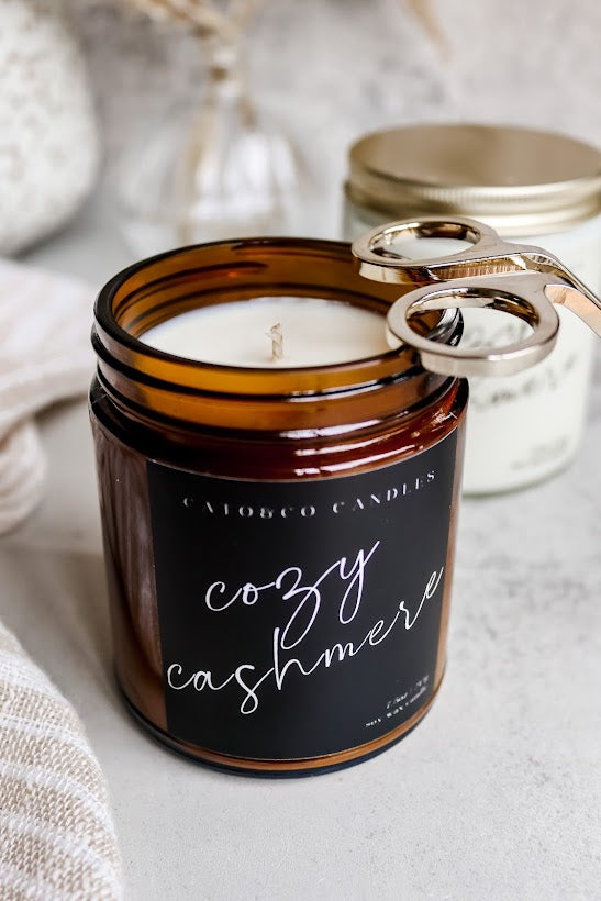 Cozy Cashmere | Amber Jar Candle