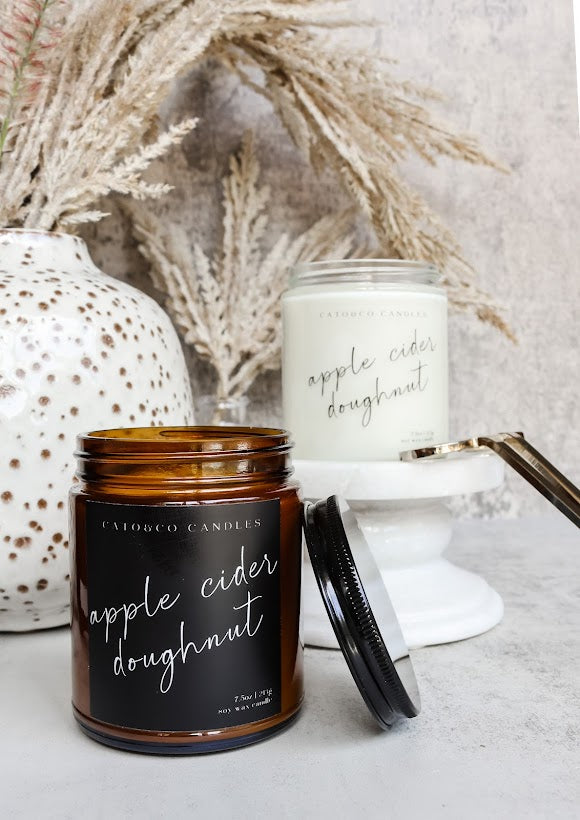 Apple Cider Doughnut | Amber Jar Candle