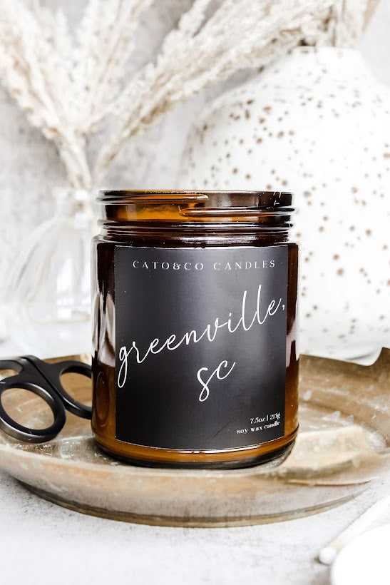 Greenville, SC | Amber Jar Candle