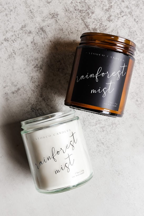 Rainforest Mist | Clear Jar Candle