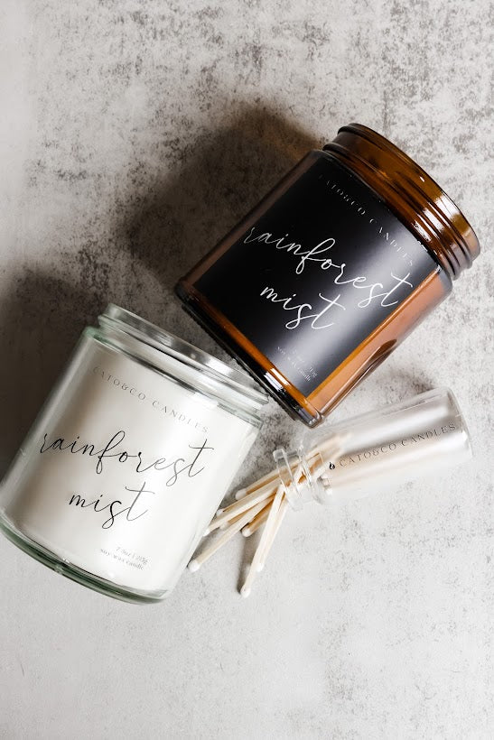 Rainforest Mist | Amber Jar Candle