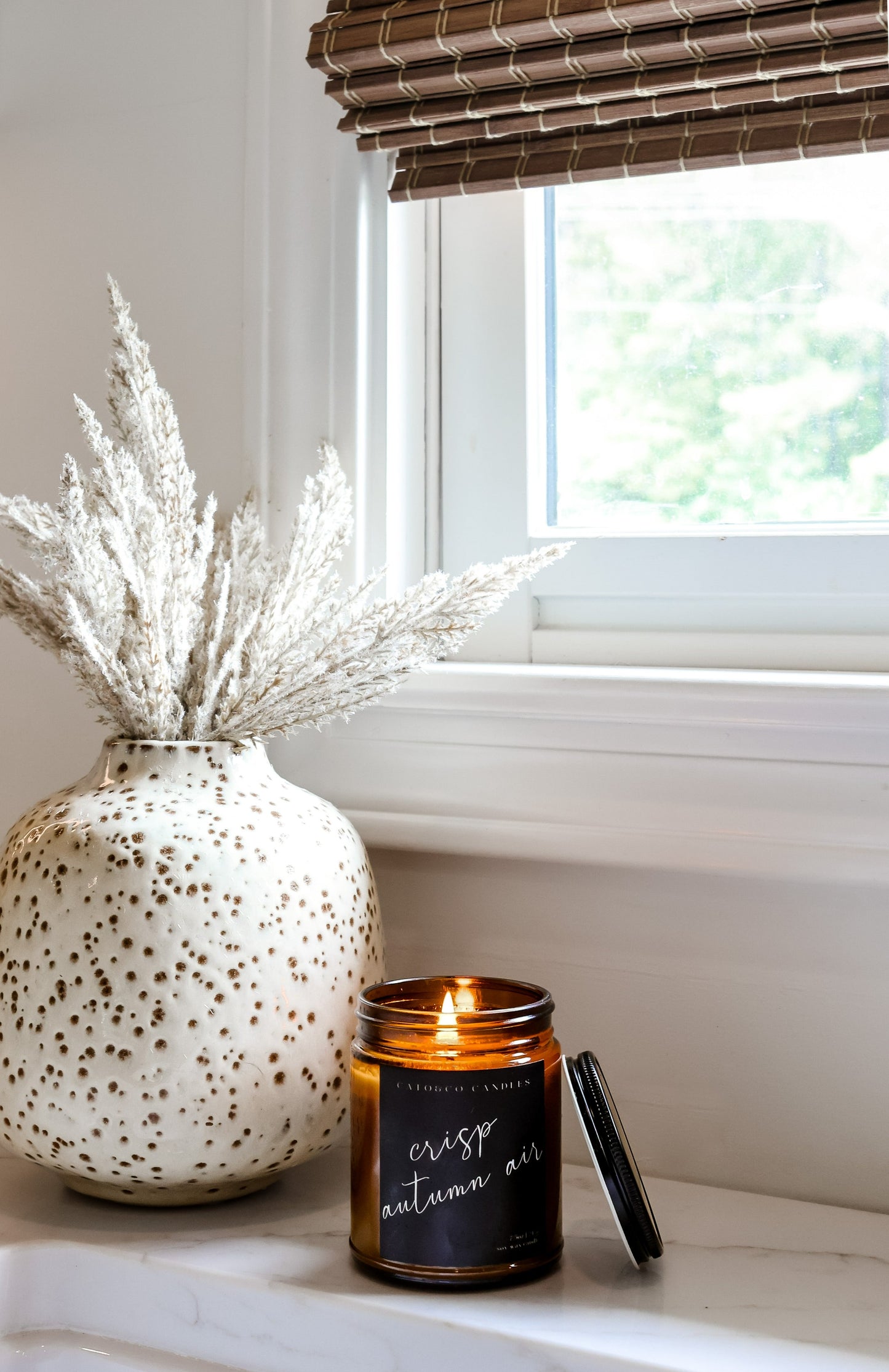 Crisp Autumn Air | Amber Jar Candle