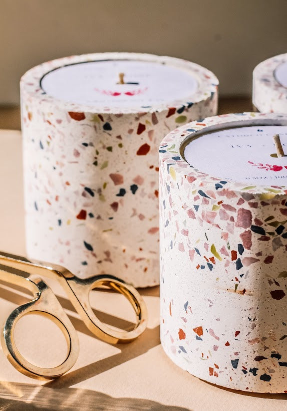 Ivy + Rose | Terrazzo Candle