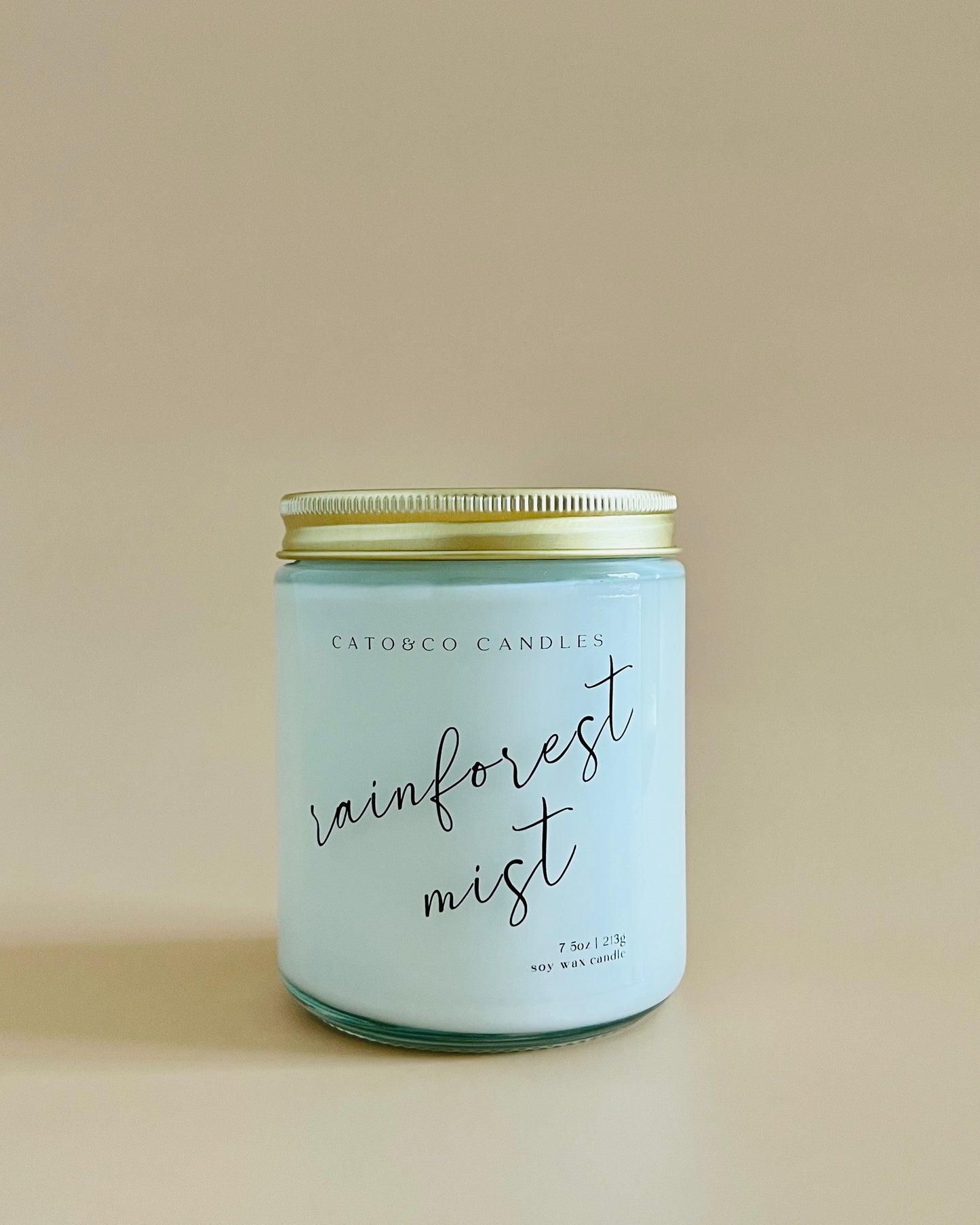 Rainforest Mist | Clear Jar Candle